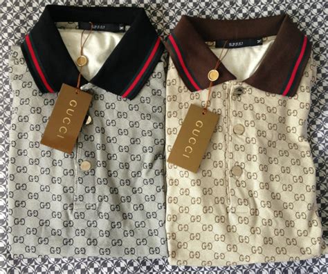 where can i buy fake duplicate men's gucci polo shirts|gucci shirt checker.